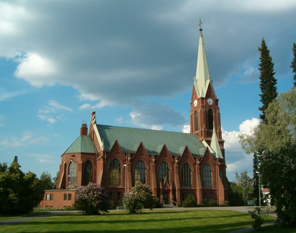 Mikkeli cathedral in eastern Finland