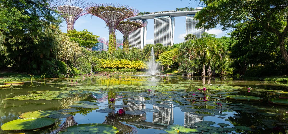 Gardens by the Bay in Singapore