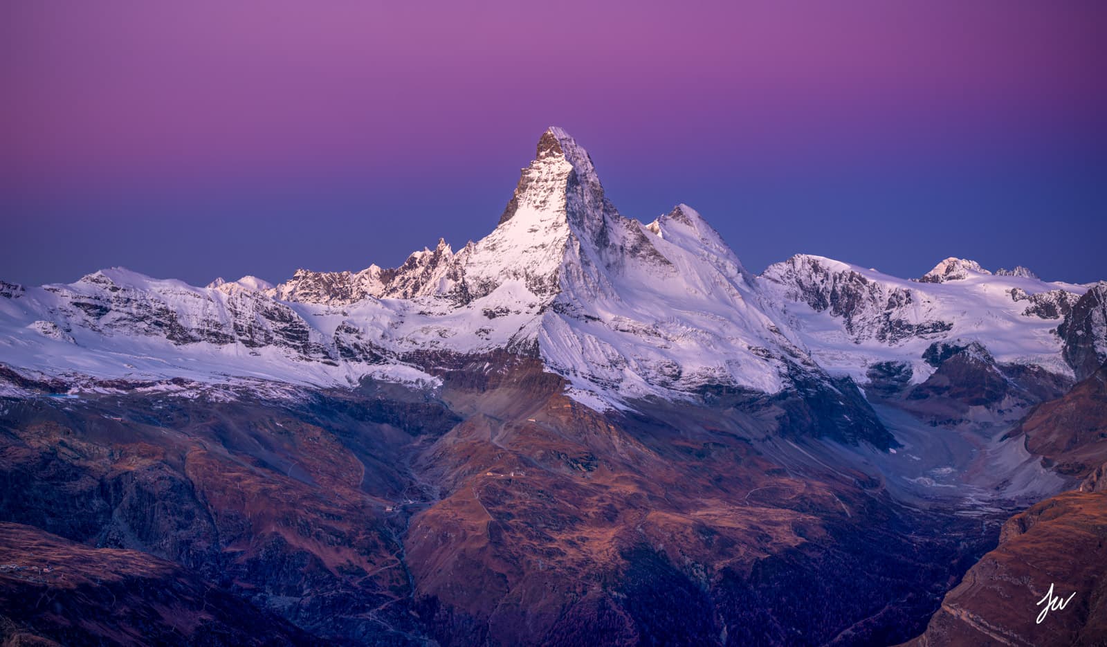 Matterhorn above Zermatt