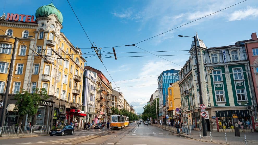 Sofia skyline