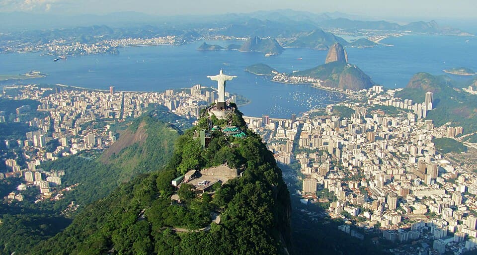 Christ the Redeemer above Rio