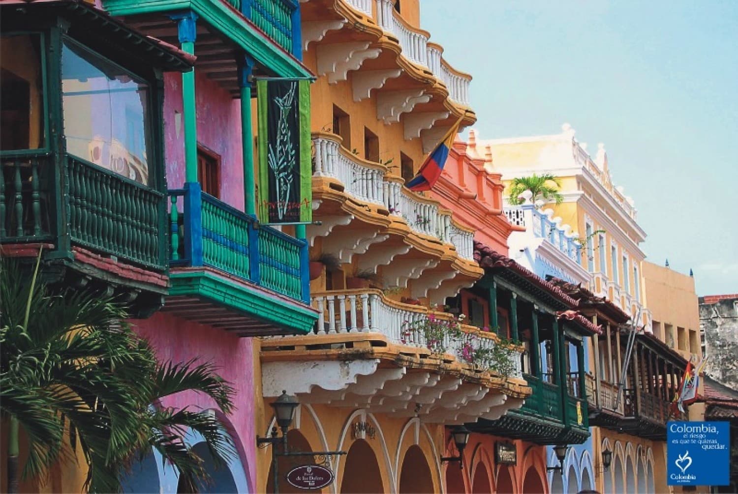 Andean cityscape in Colombia