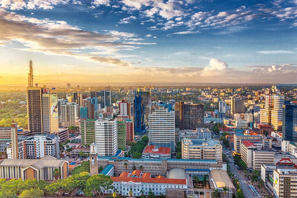 Nairobi skyline